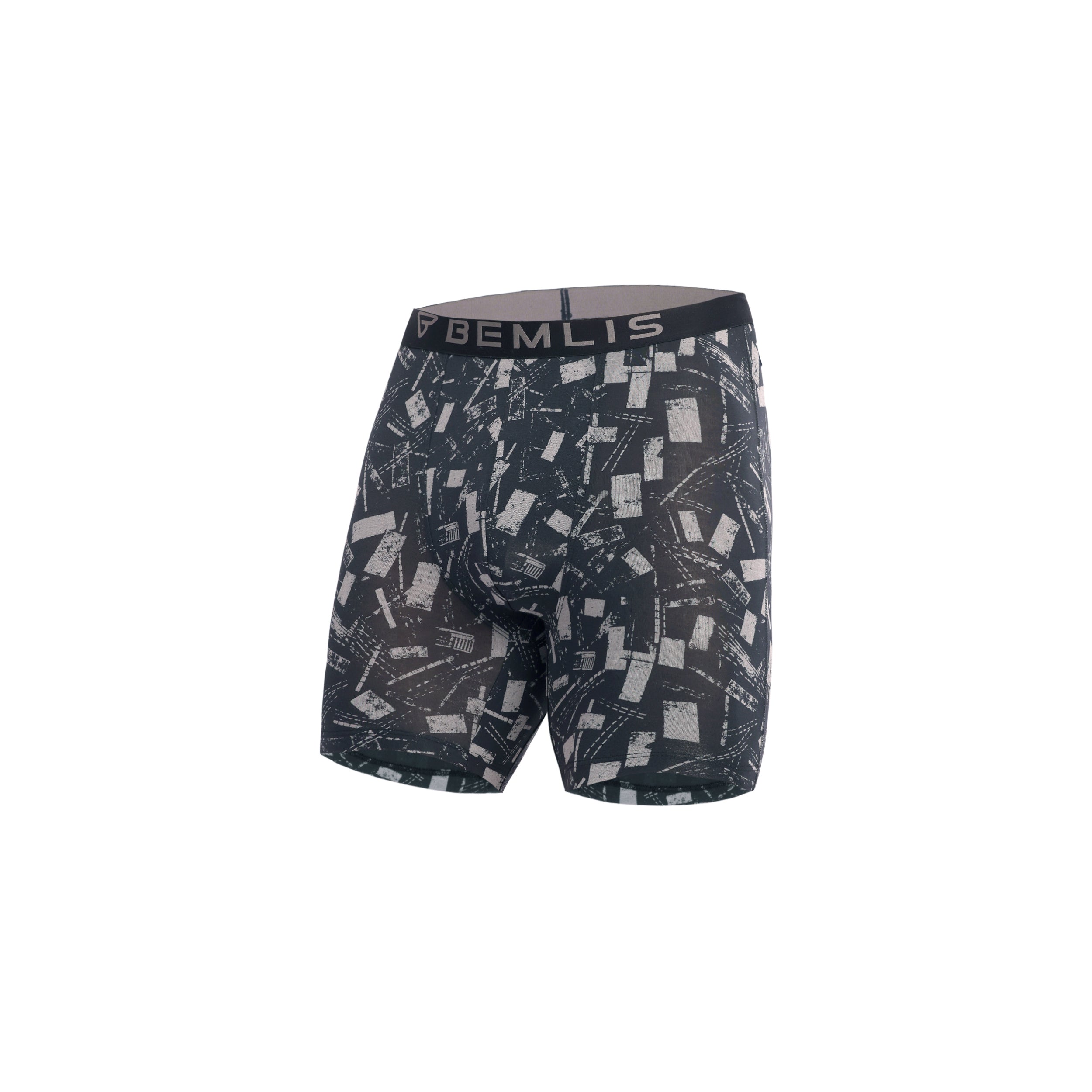 Obsidian Abstract Pro Boxer Brief