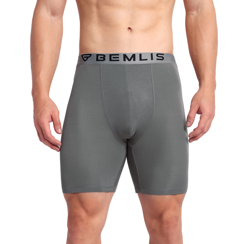 Gun Metal Boxer Brief