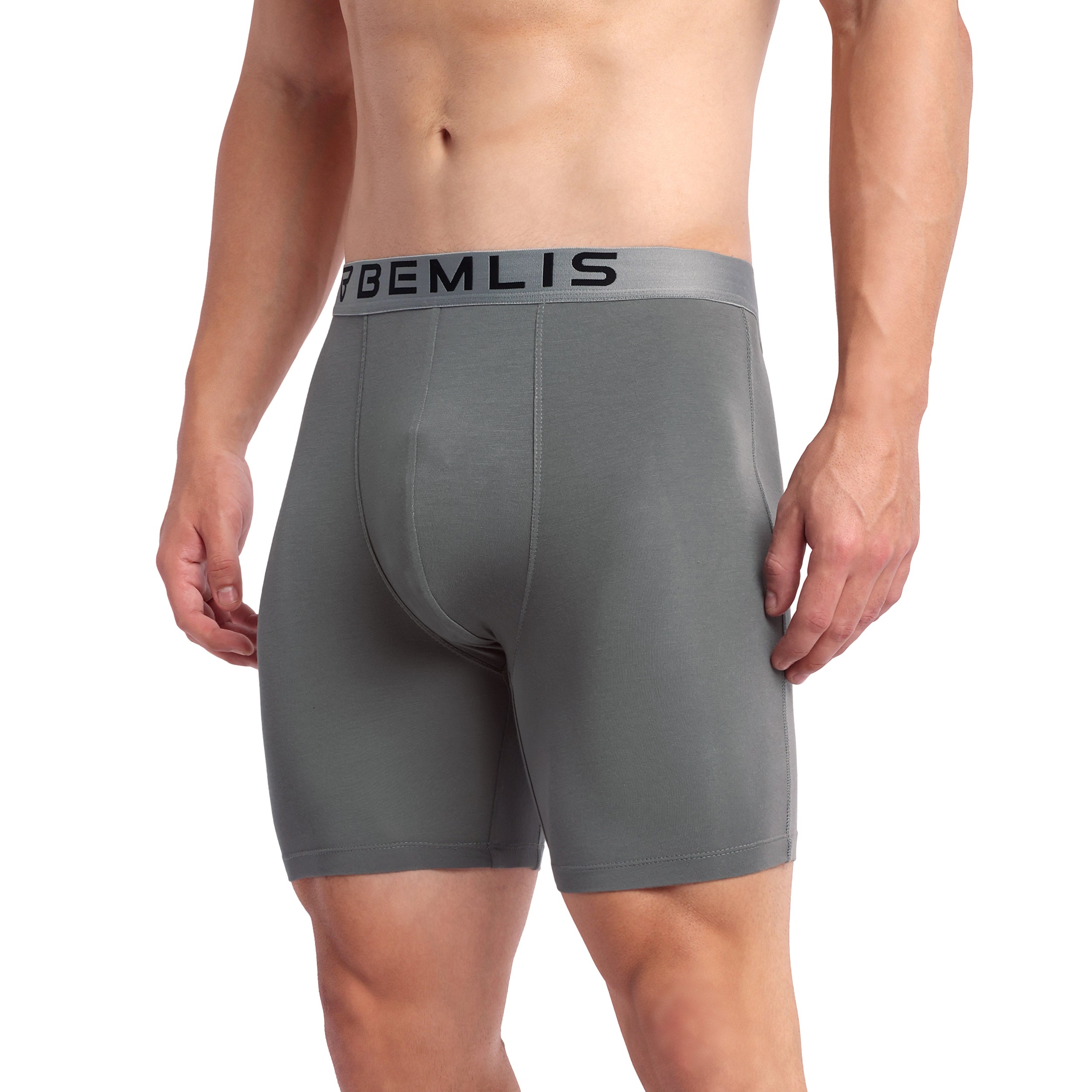 Gun Metal Boxer Brief