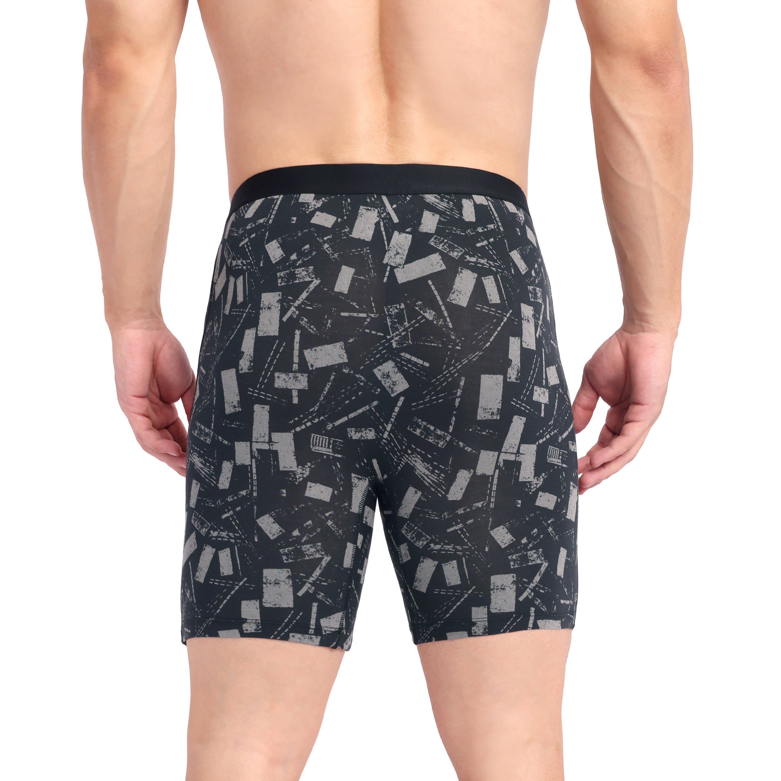 Obsidian Abstract Pro Boxer Brief