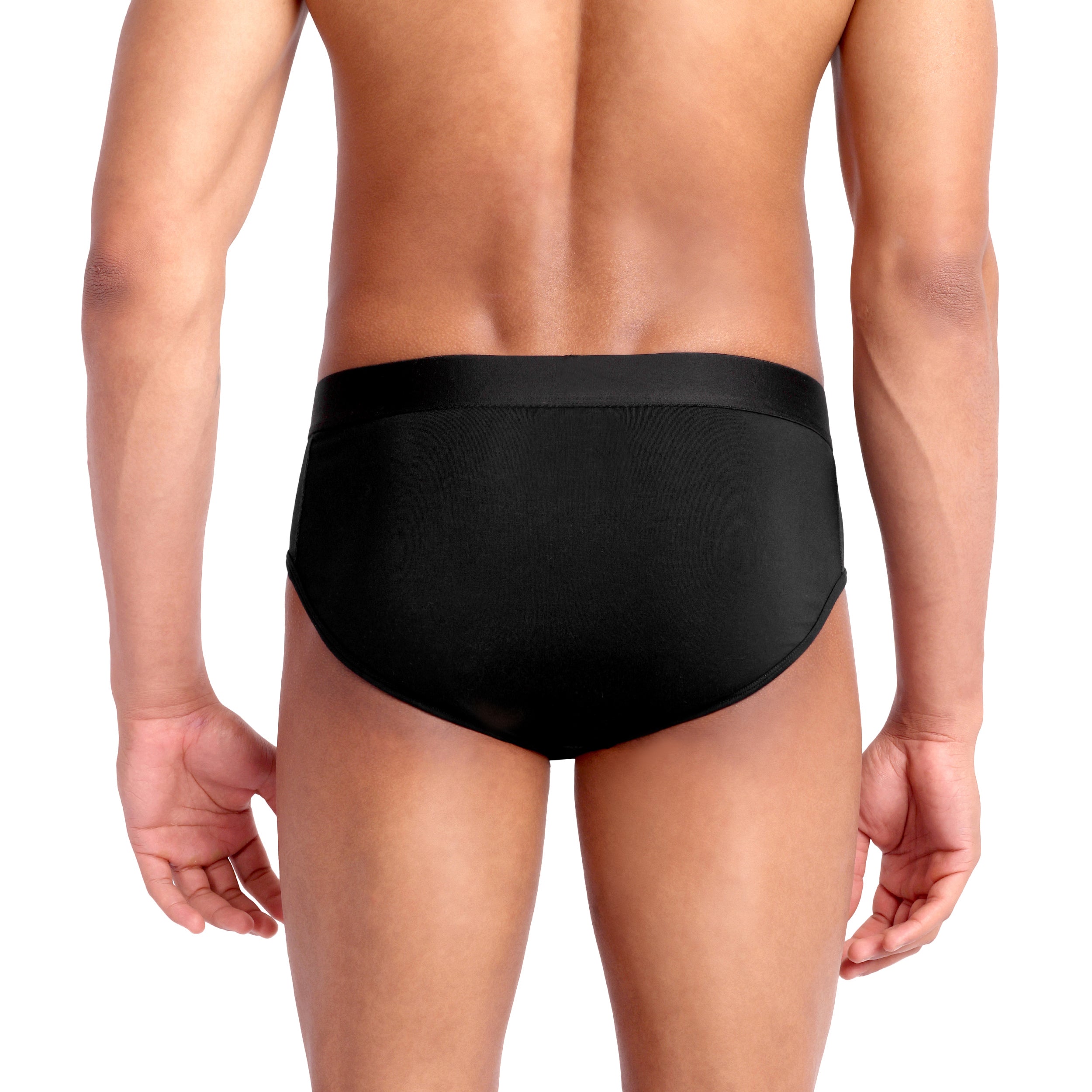 Brief Combo Pack Of 2-BLACK(Dark Matter + Dark Matter)