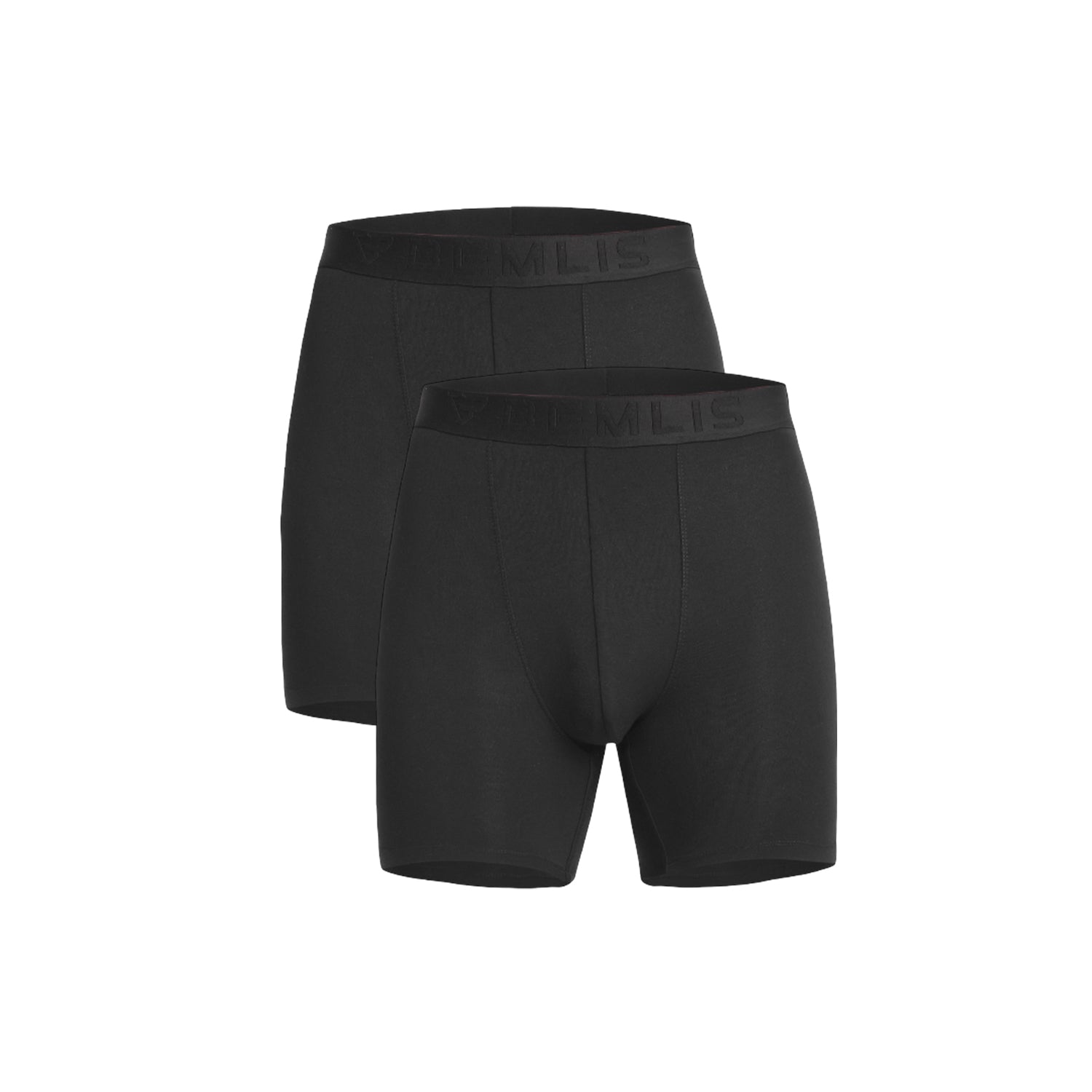 Boxer Brief Combo Pack Of 2-Black(Dark Matter + Dark Matter)