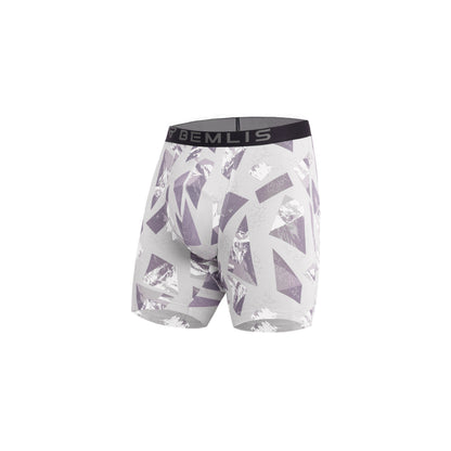 Silver Prism Boxer Brief