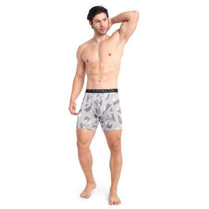 Silver Prism Boxer Brief