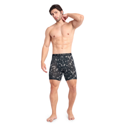 Obsidian Abstract Pro Boxer Brief