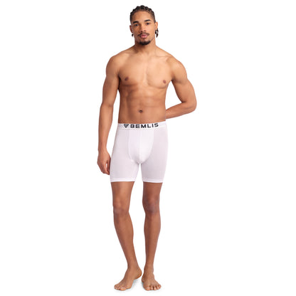 Feather White Boxer Brief
