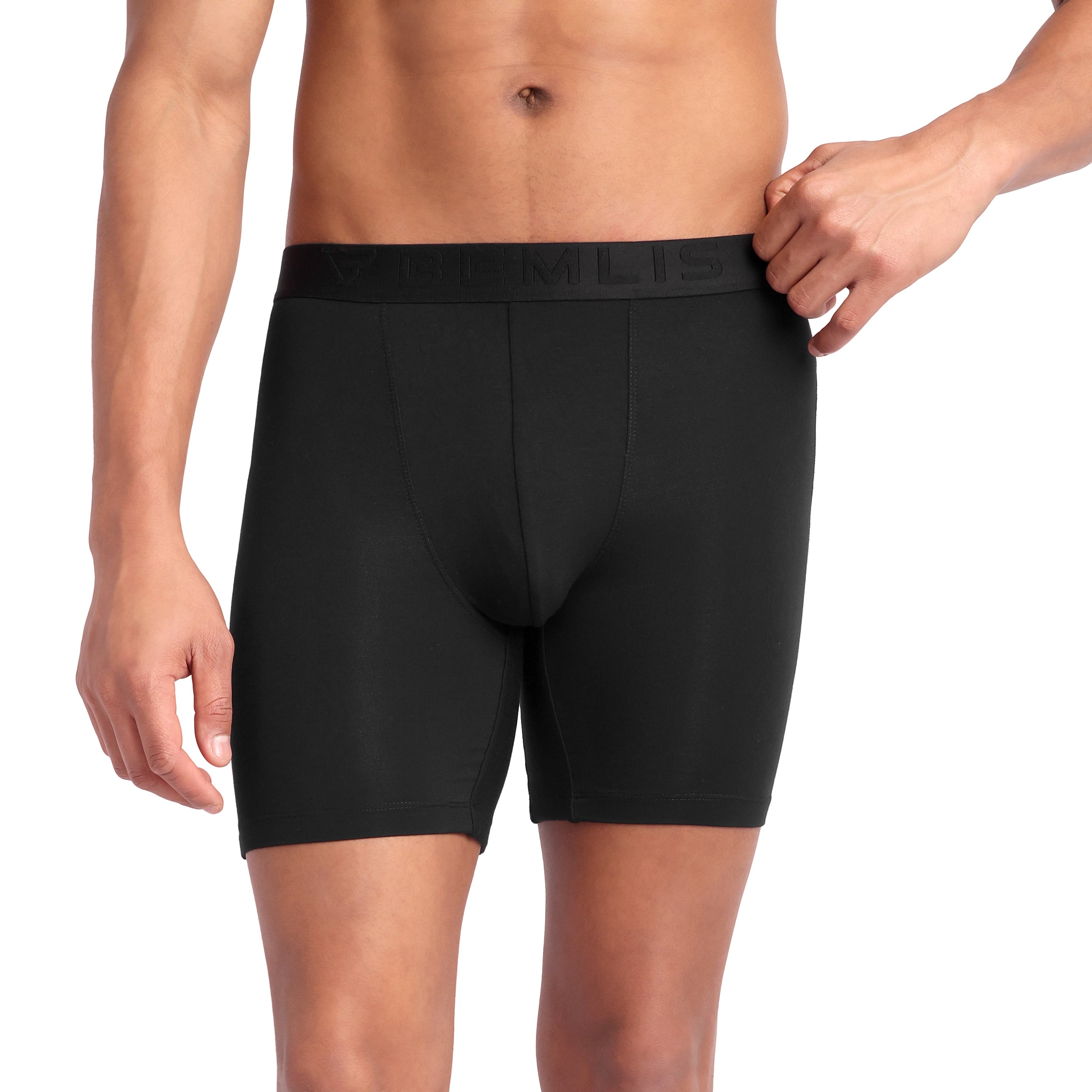 Boxer Brief Combo Pack Of 2-Black(Dark Matter + Dark Matter)