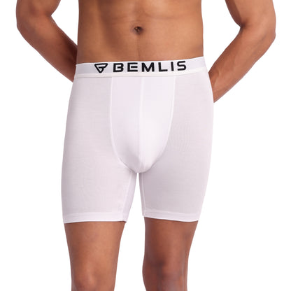 Feather White Boxer Brief