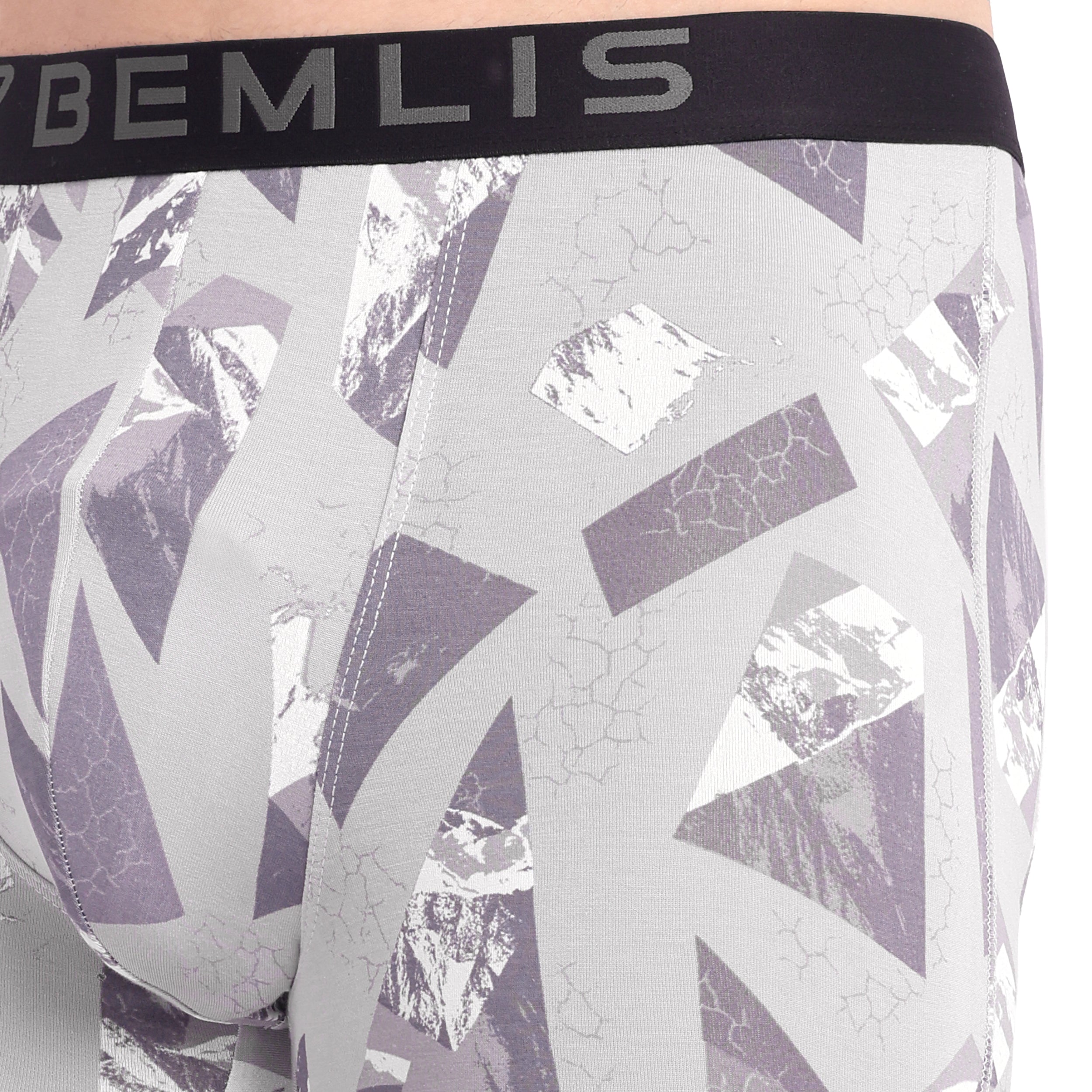 Silver Prism Boxer Brief