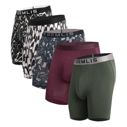 Boxer Brief Combo Pack Of 5-DO+WR+OBP+PC+IWS