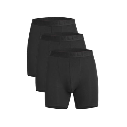 Boxer Brief Combo Pack Of 3-BLACK(DM+DM+DM)