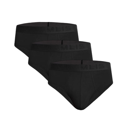 Brief Combo Pack Of 3-BLACK(DM+DM+DM)