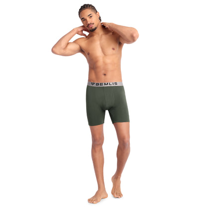 Deep Olive Boxer Brief
