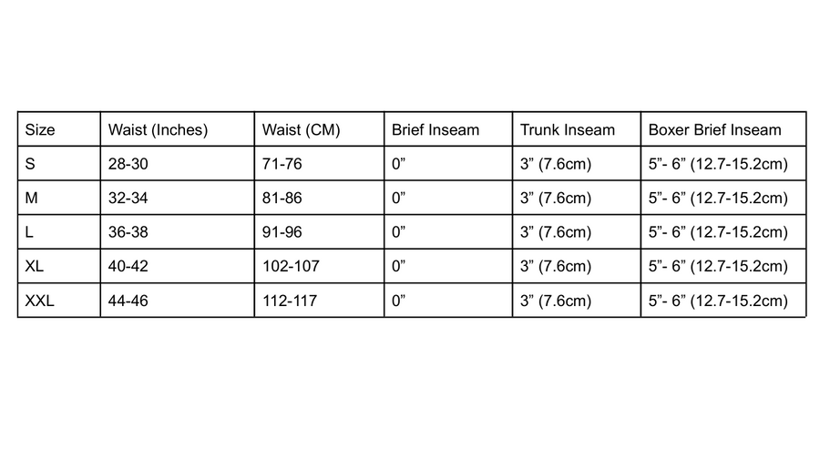 Size Guide