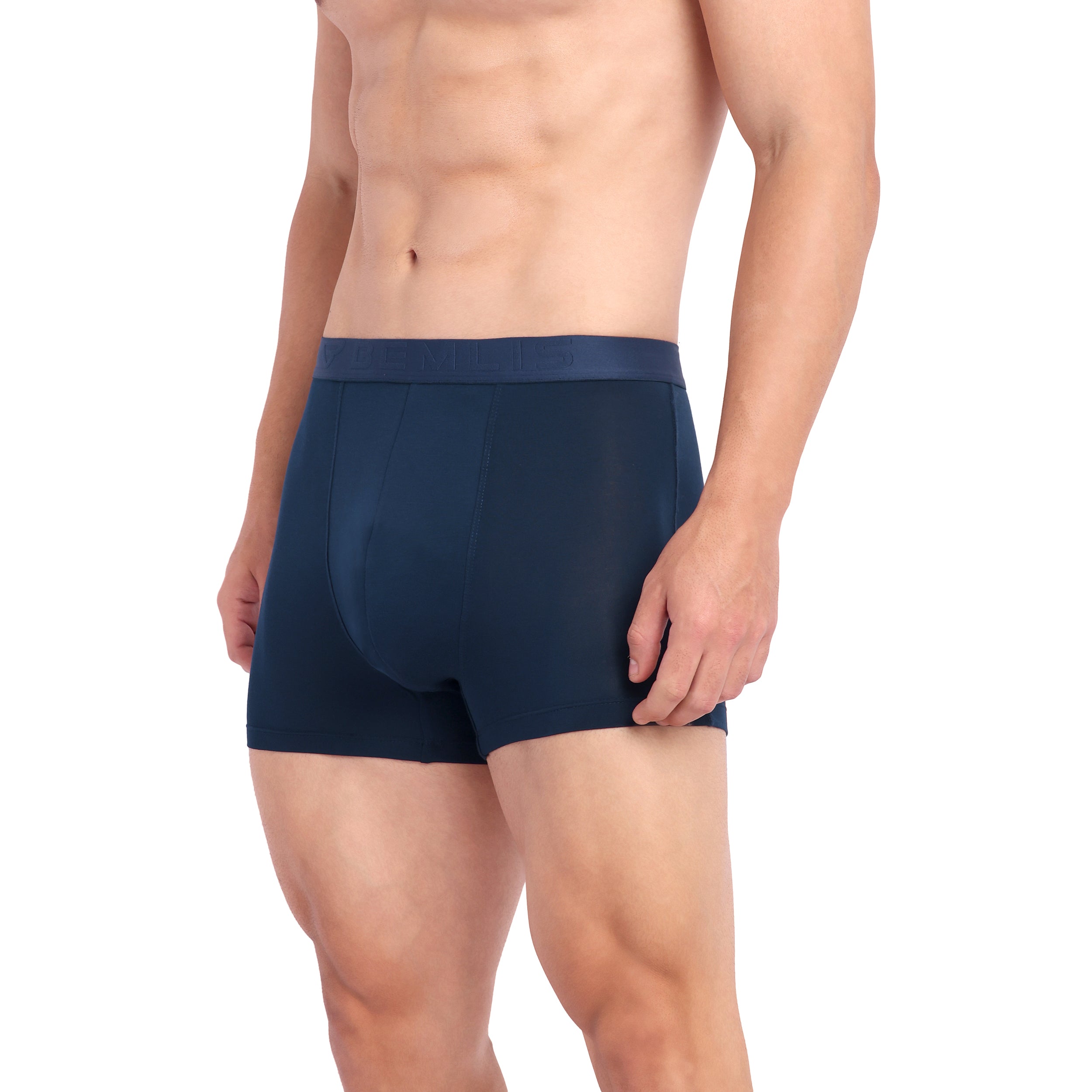 Steel Navy Trunk